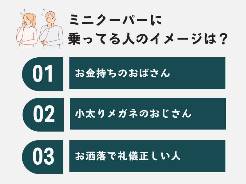 【30名調査】レンジローバーに乗ってる人のイメージは？